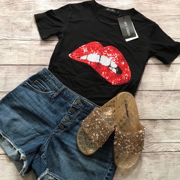 🍇🍇HP👡Embellished Sparkle Slides - Picture 4 of 4